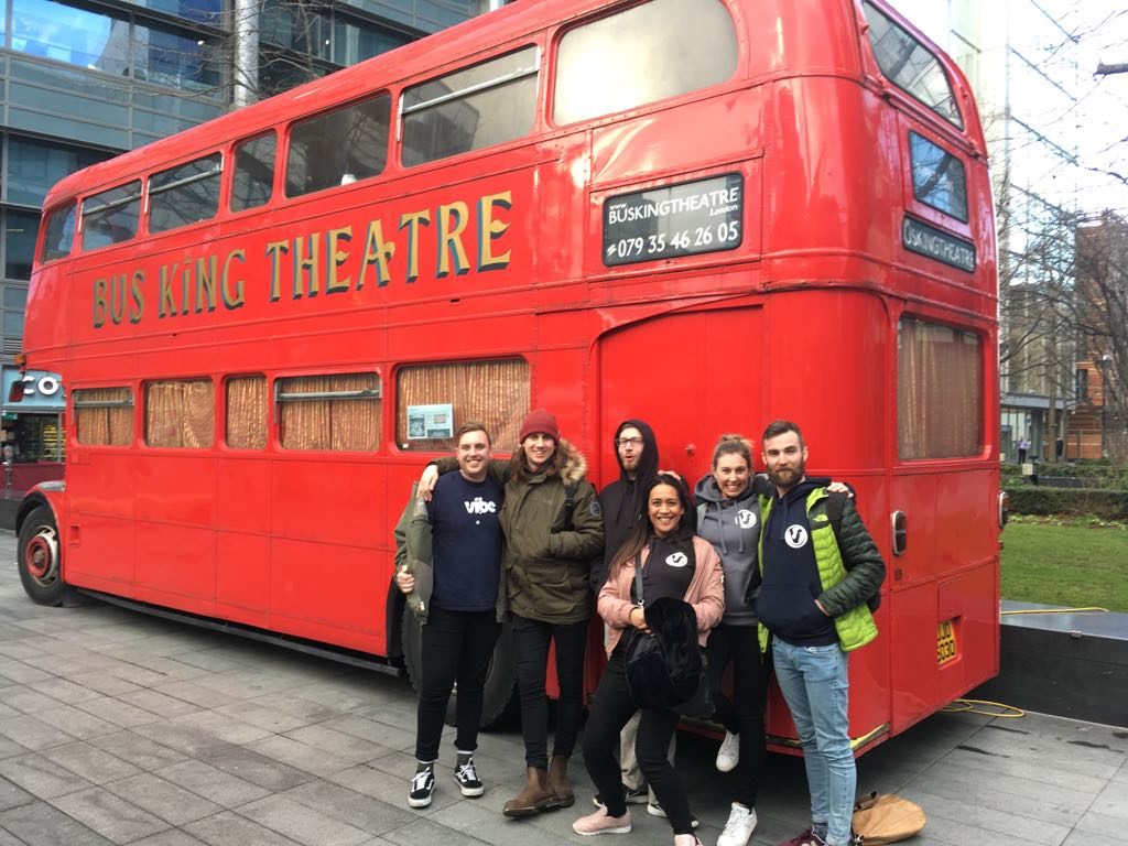 Teach in London and catch buses like the Vibe crew