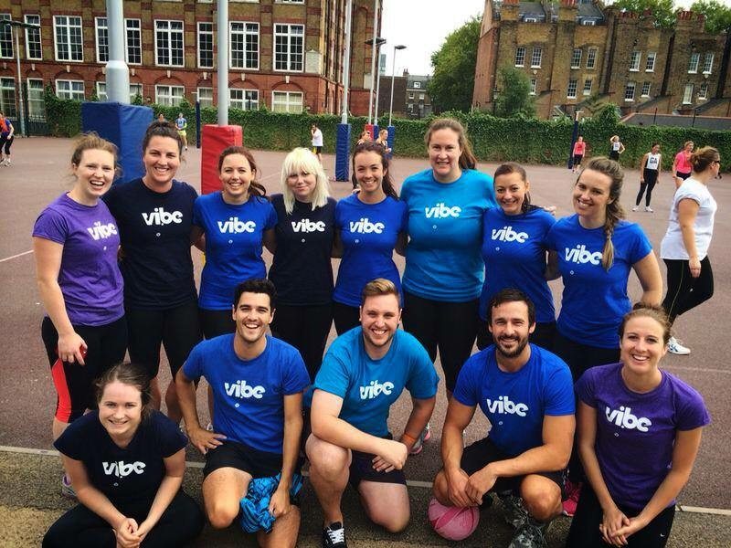 Vibe Netball Team in Action in London