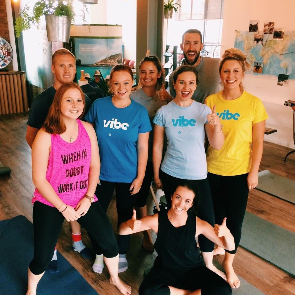 Vibe Teachers after a Pilates session