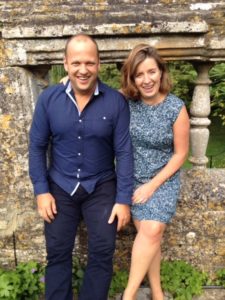 Vibe Teacher Jimmy with his partner Clare