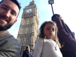 Vibe SEN Teacher Josh sightseeing in London