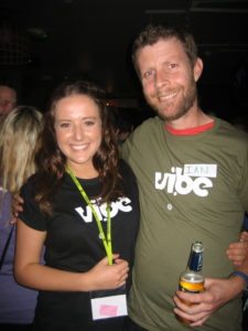 Vibe Teacher Ian enjoying some drinks away from teaching in London