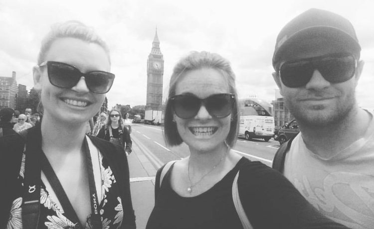 Vibe Teacher Rhiannon enjoying sightseeing in London