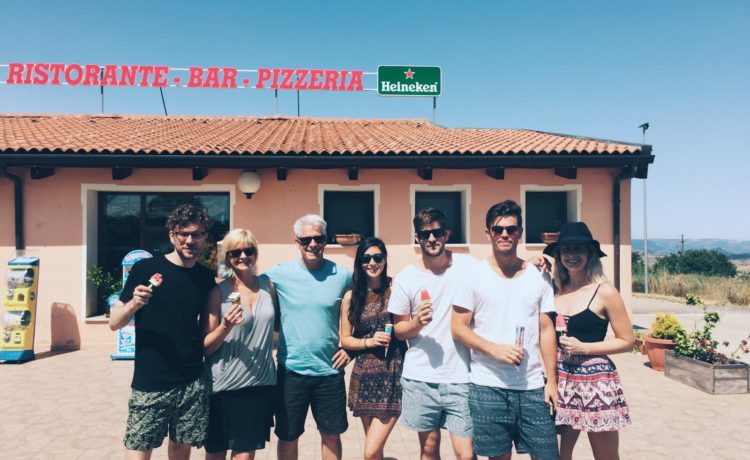 Vibe Teacher Angus travelling with his Family