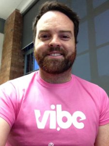 Vibe PE Teacher Ben supporting Breast Cancer Research