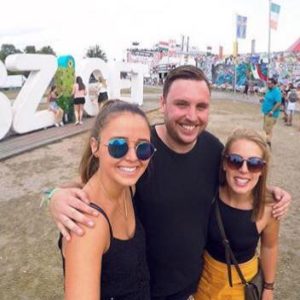 Vibe Secondary Teacher loving life at Sziget Music Festival