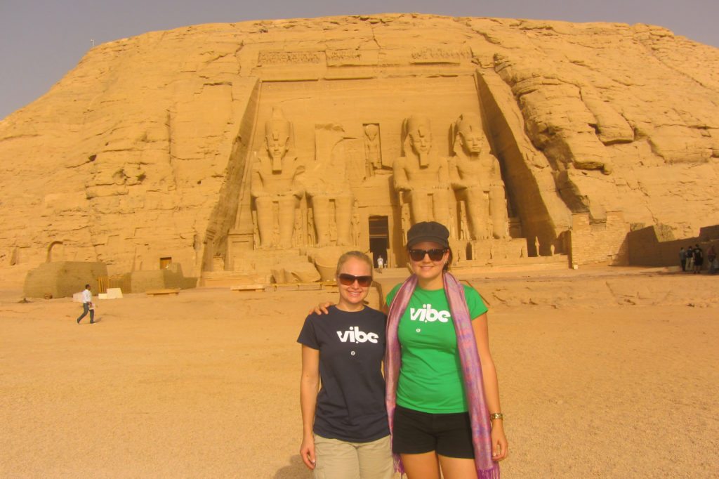 Alana from Vibe in Egypt on a break from Teaching in London
