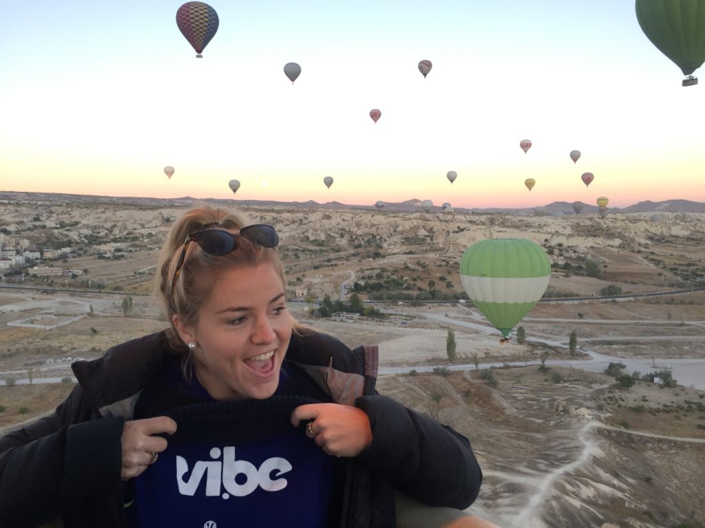 Arly Hocking Putting Out The Vibe in Cappadocia