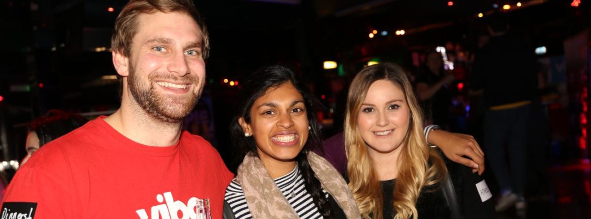 Vibe Teacher Cameron at London Teacher Party