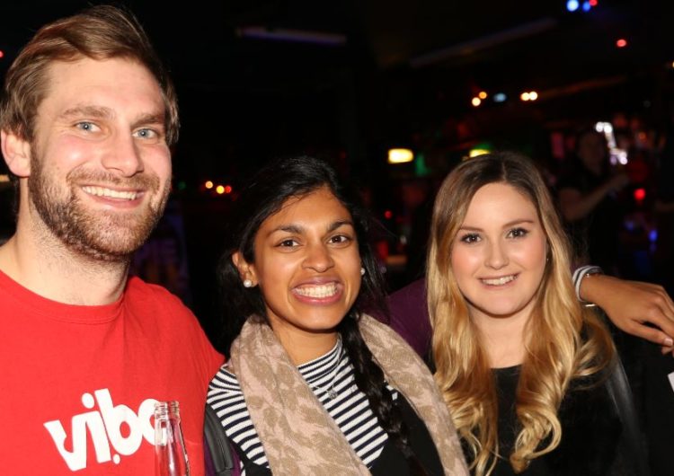 Vibe Teacher Cameron at London Teacher Party