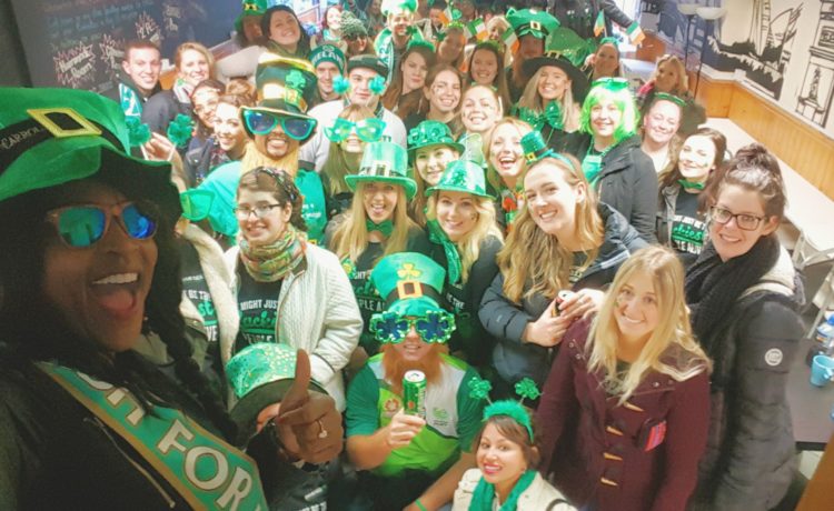 St Patrick's Day with a group of London Teachers can be awesome