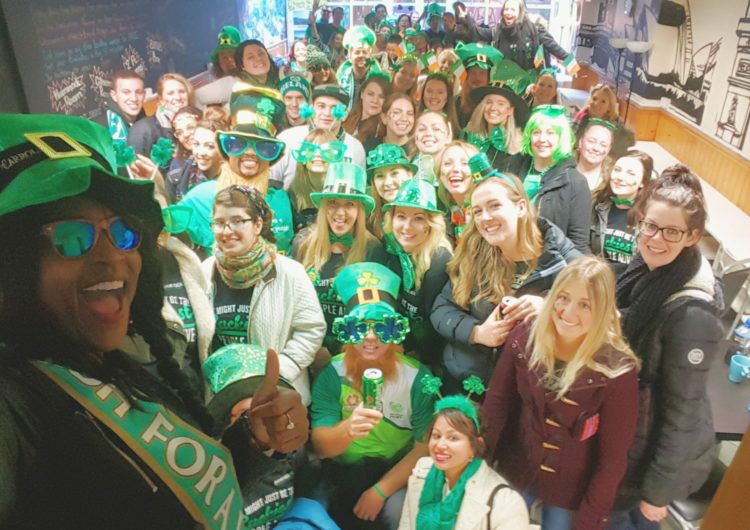 St Patrick's Day with a group of London Teachers can be awesome
