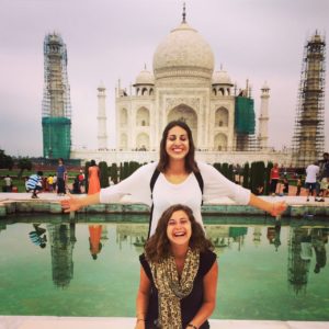 Vibe Teacher Ellie at the Taj Mahal