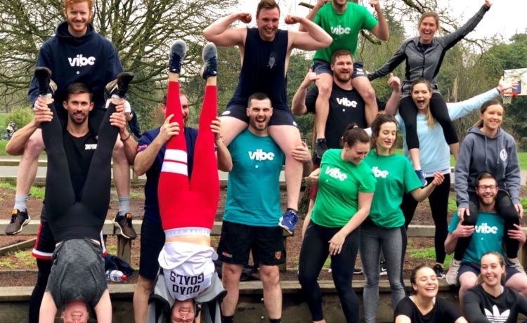 Vibe Teachers doing a Community PT Session in London Park