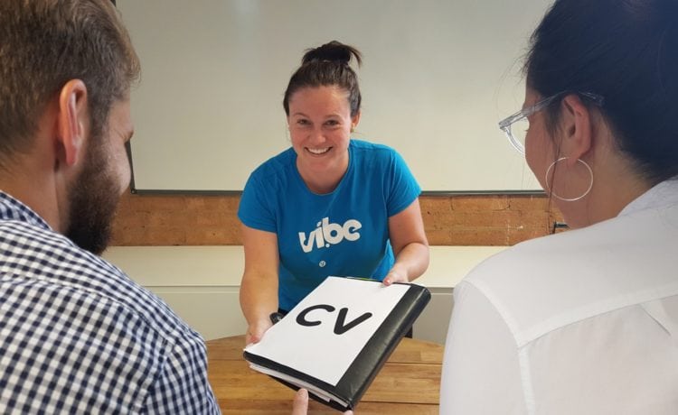 Sophie From Vibe Teaching Interviewing for a Teaching Job In London