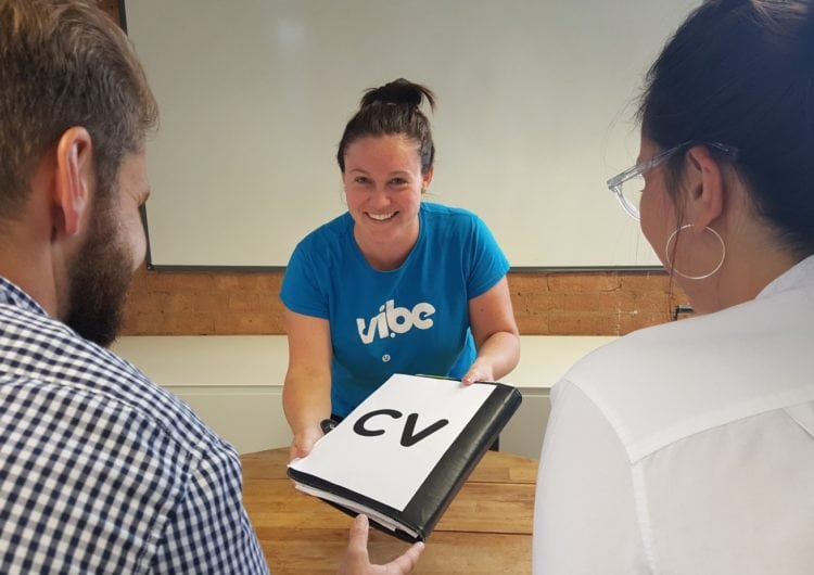 Sophie From Vibe Teaching Interviewing for a Teaching Job In London