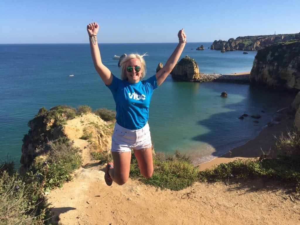 London Teacher Tahlia in Portugal