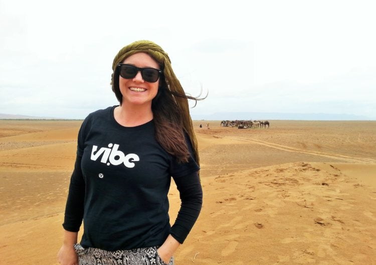 London Teacher and Viber Sophie in Egypt