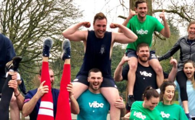 Vibe Teachers working out in Ravenscourt Park in Hammersmith