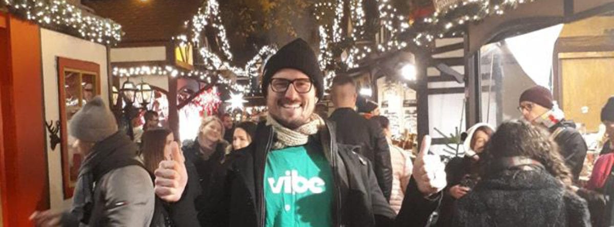 Adam from Vibe at Christmas Markets